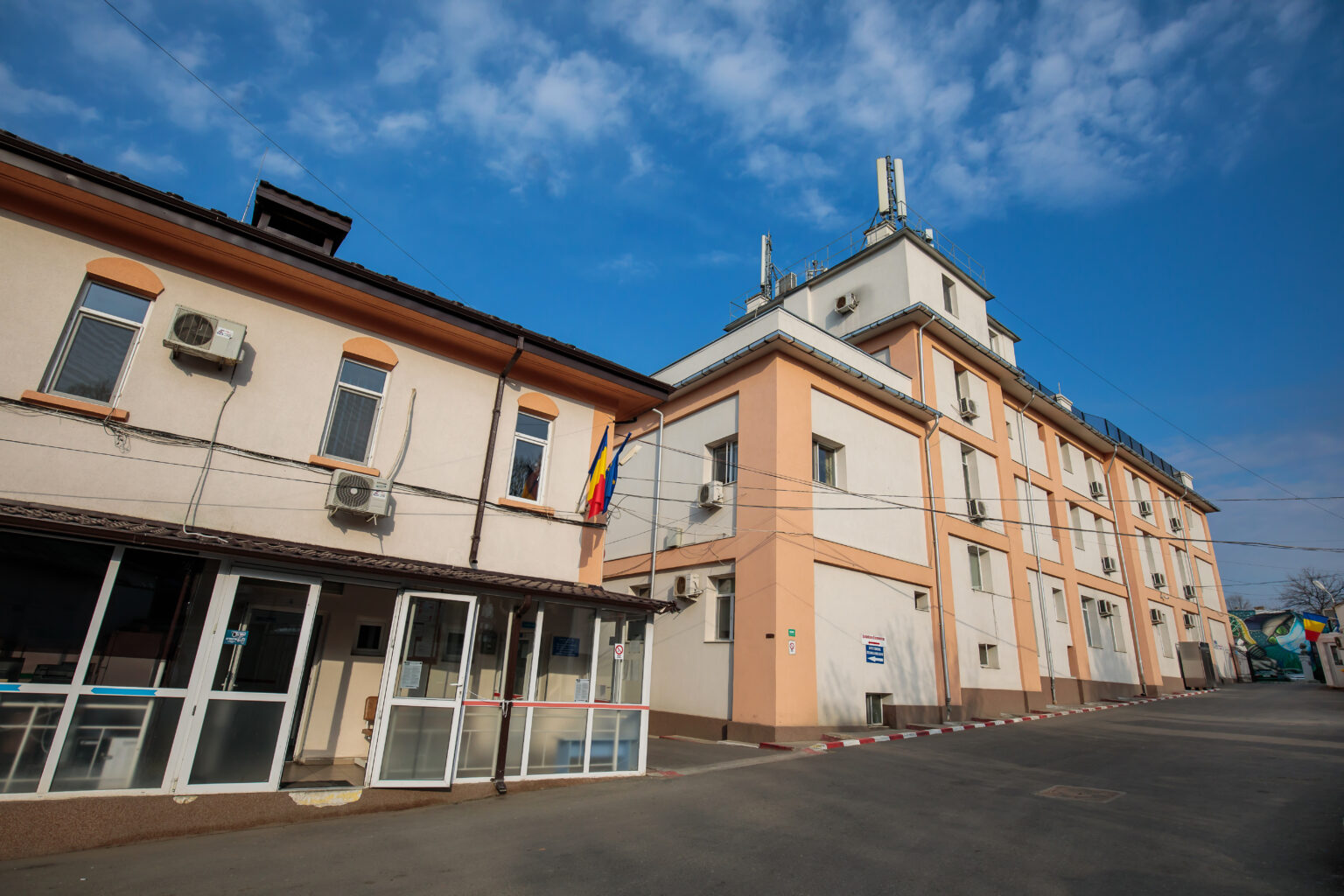 Clădirea Spitalului Clinic de Boli Infecțioase din Iași